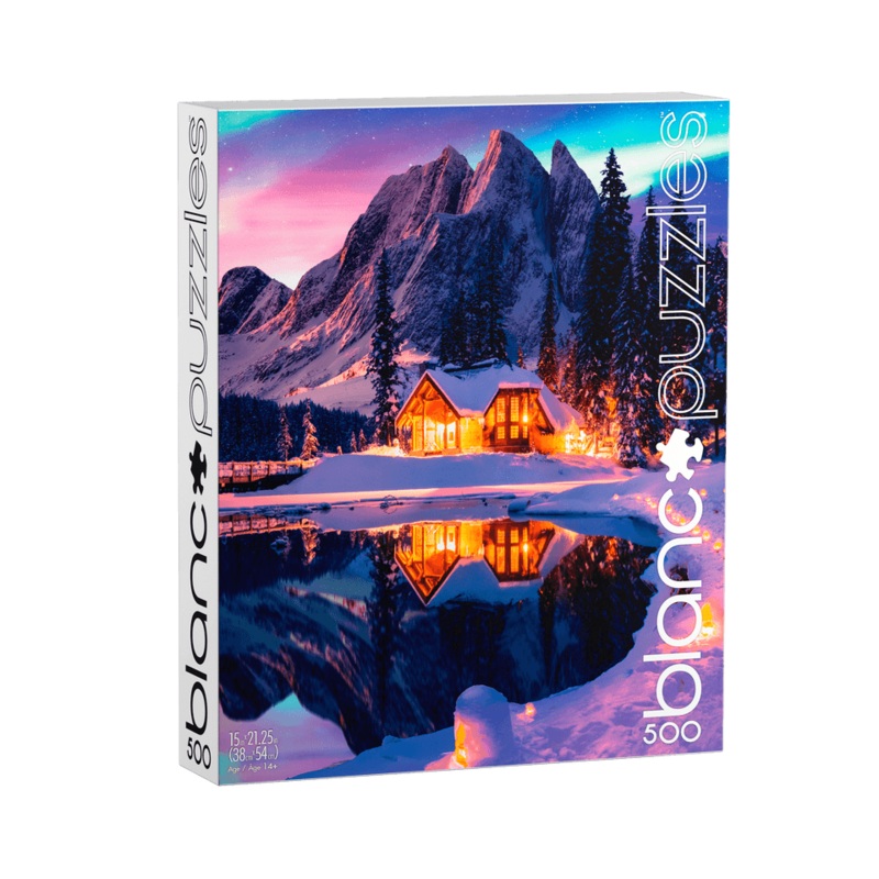 Blanc Puzzles - Northern Lights - Woods