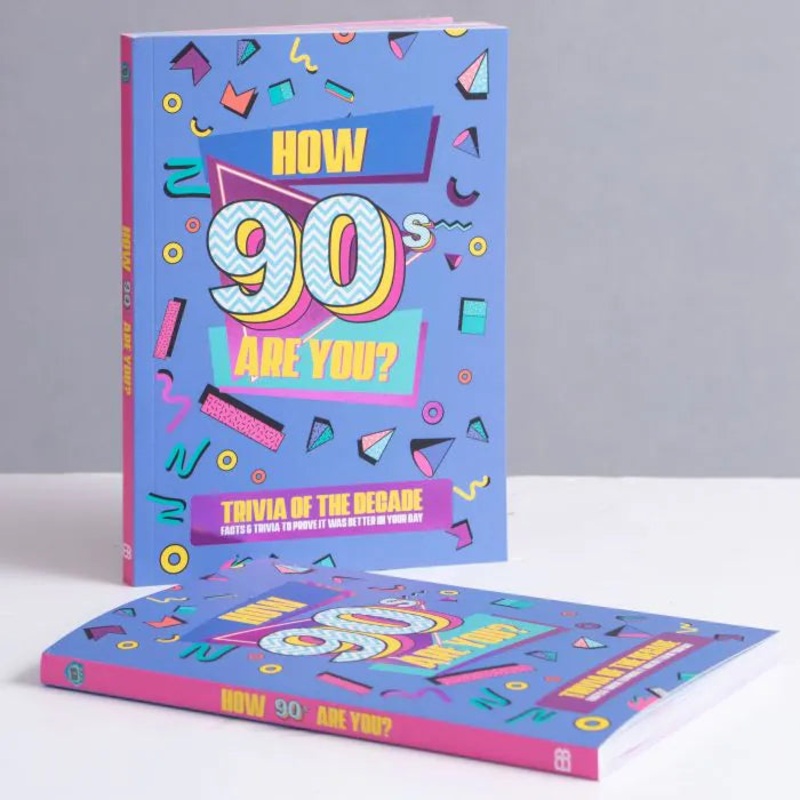 Boxer Gifts - How 90s Are You? Trivia Book
