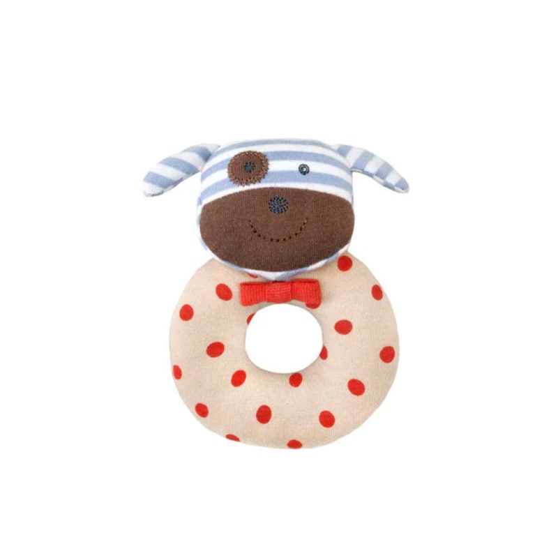 Boxer the Dog Teething Rattle