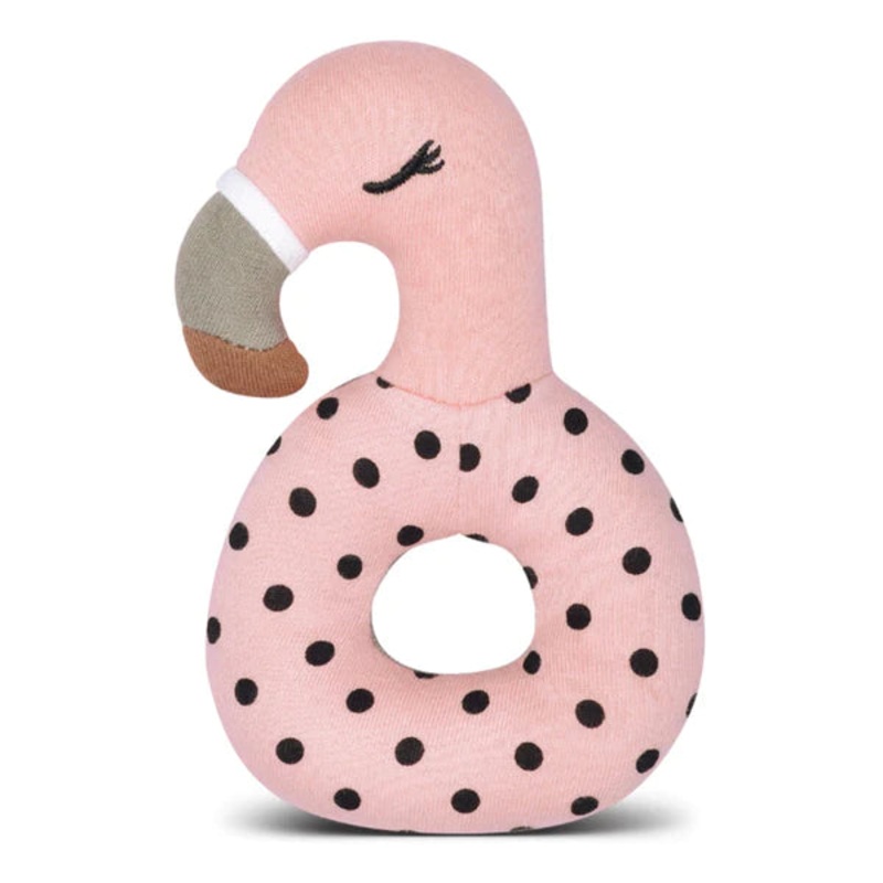 Franny Flamingo Rattle