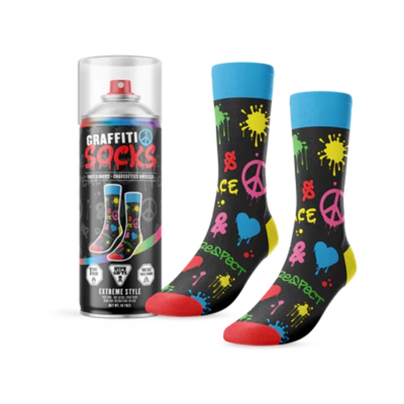Main and Local - Socks - Graffiti