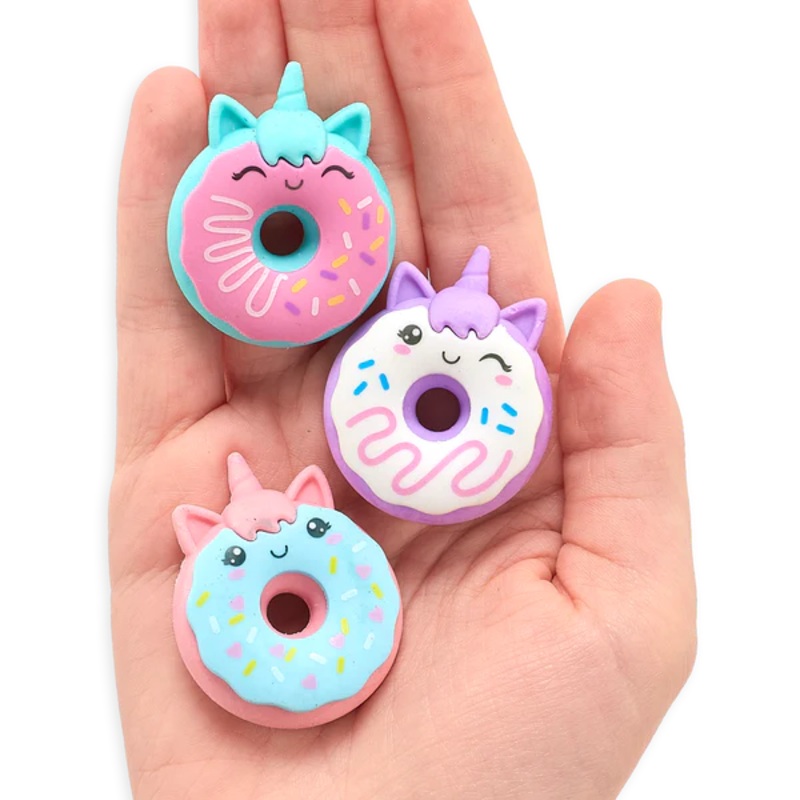 OOLY - Magic Bakery Unicorn Donuts Scented Erasers - Set