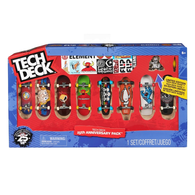 Tech Deck, 25th Anniversary - 8-Pack Fingerboards