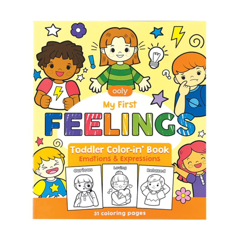 Toddler - Colorin' Book - Feelings