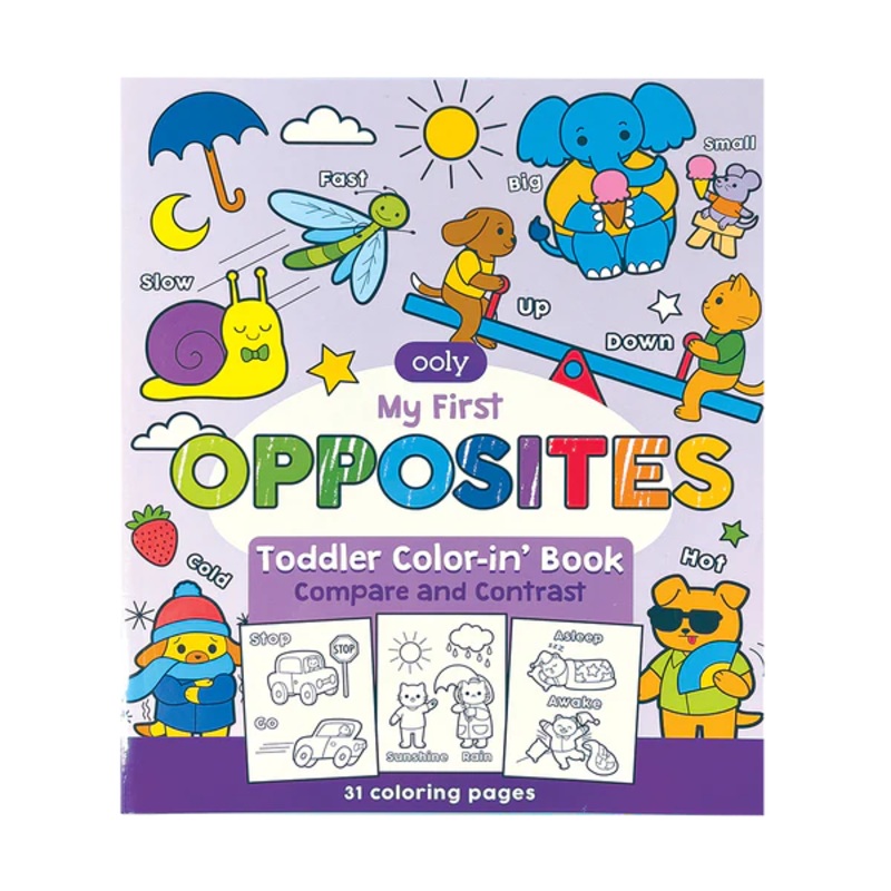 Toddler - Colorin' Book - Opposites