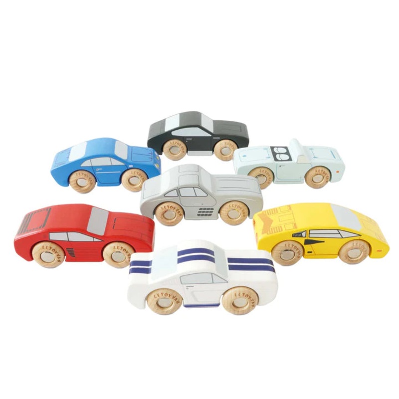 Vintage Toy Cars - 7 Piece Set