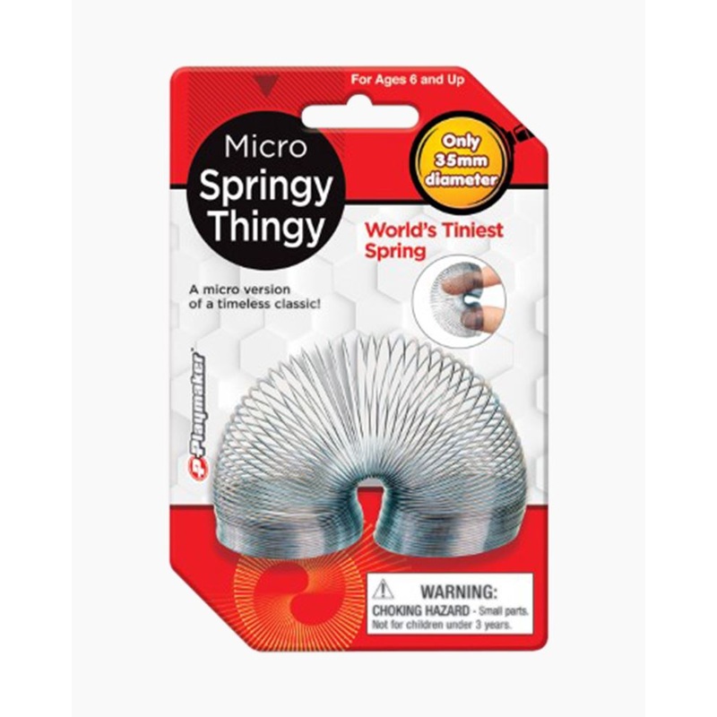 World's Tiniest Springy Thingy