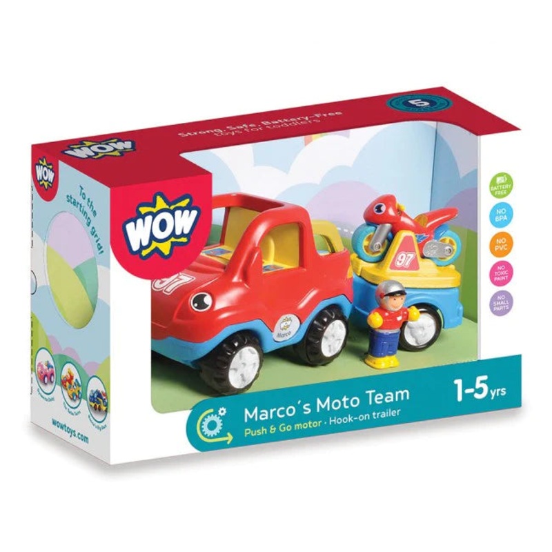 Wow Toys - Marco's Moto Team