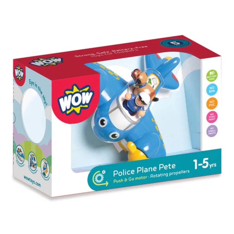 Wow Toys - Police Plane Pete