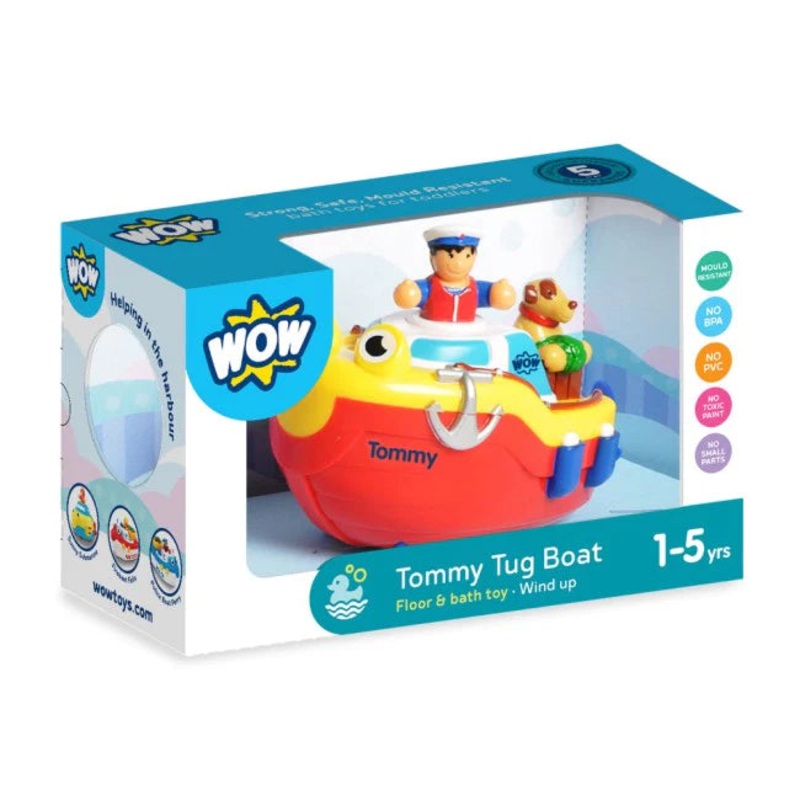 Wow Toys - Tommy Tug Boat
