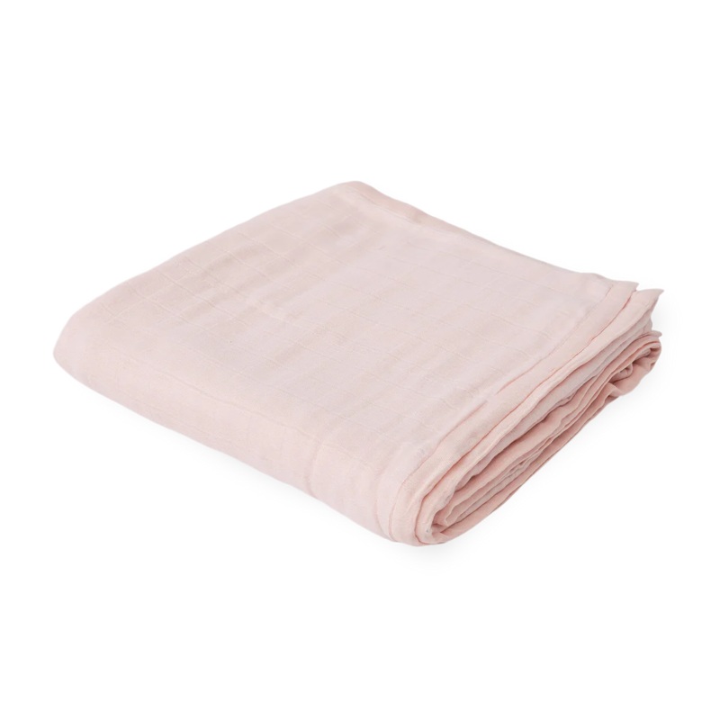Blush Deluxe Muslin Baby Quilt