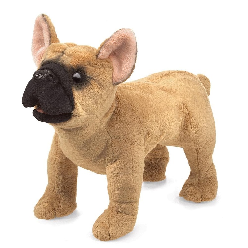 French Bulldog Stuffed Animal Puppet