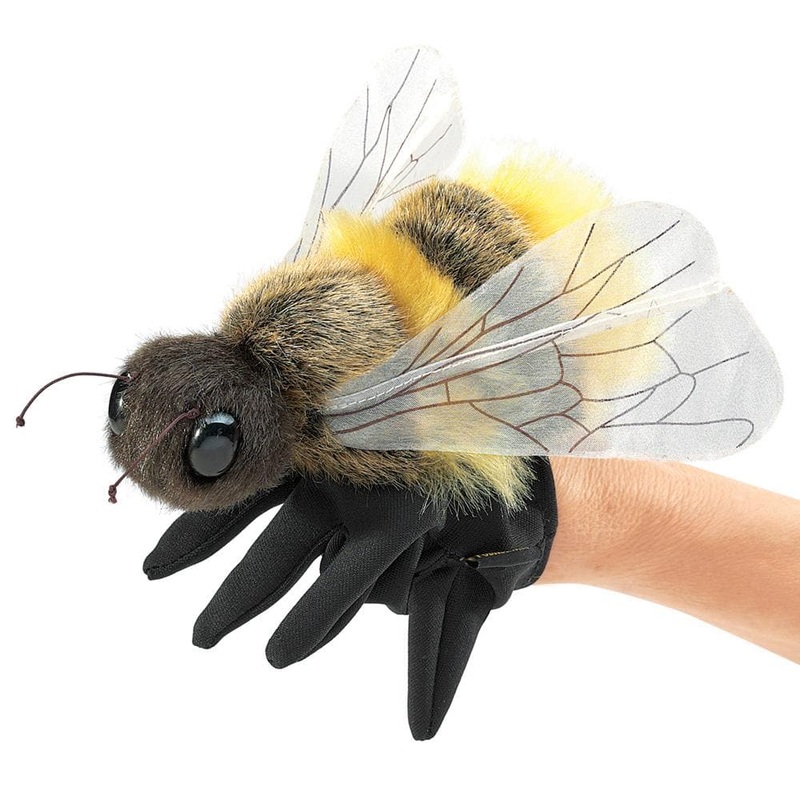 Honey Bee Stuffed Animal Puppet