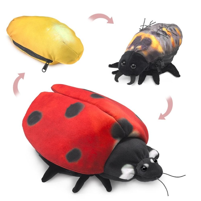 Ladybug Life Cycle Stuffed Animal Puppet
