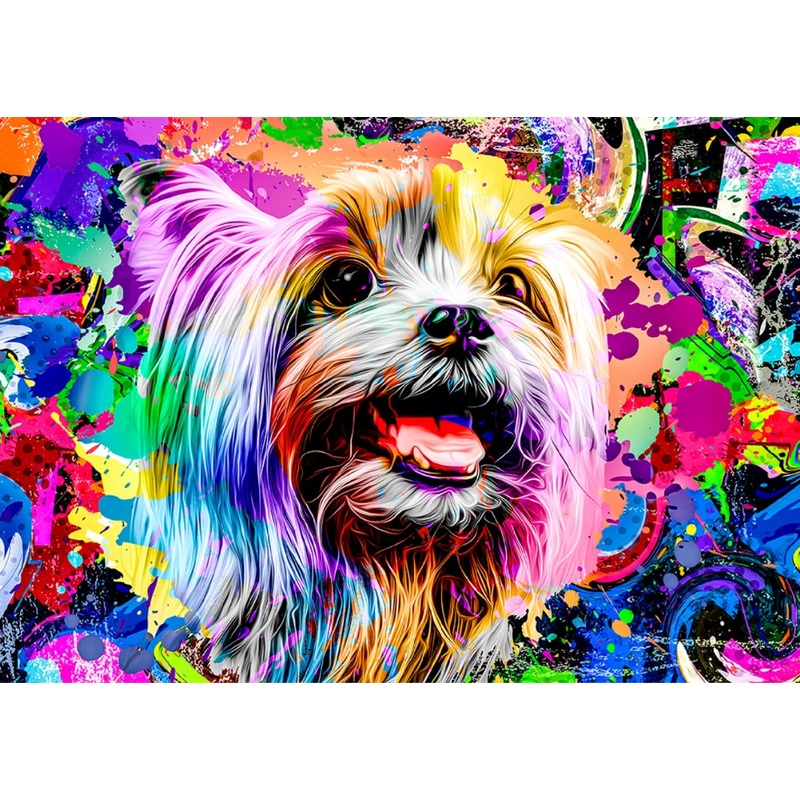 Pop Art Yorkshire Terrier L