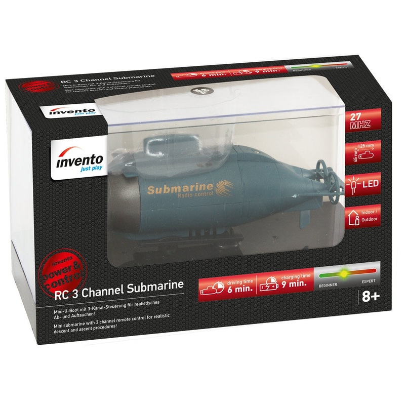RC 3-Channel Submarine