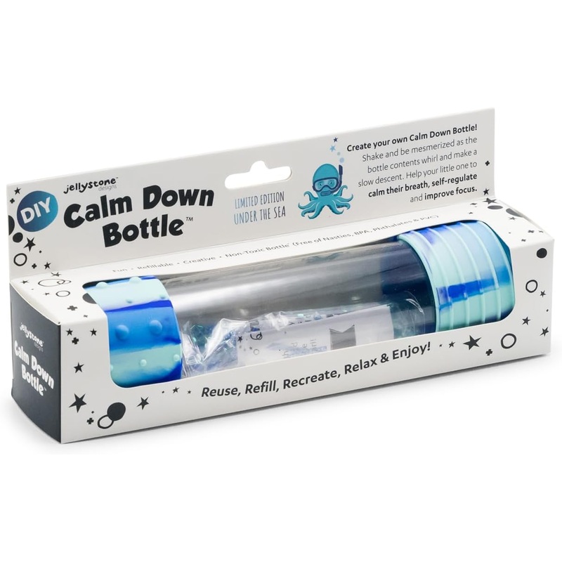 DIY Calm Down Bottle Under the Sea
