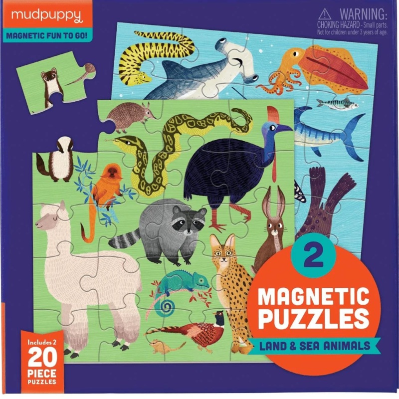 Magnet Puzzle Forest Night &Day (Mudpuppy)