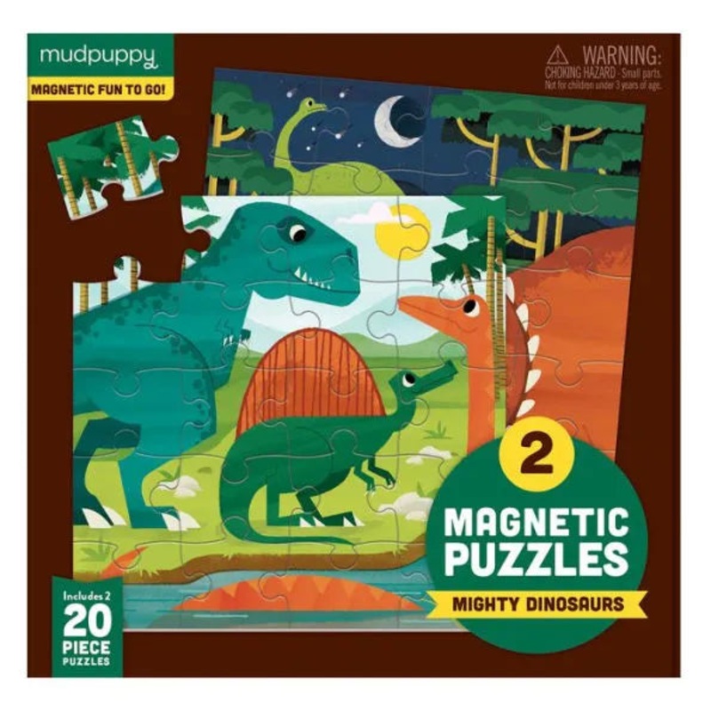 Magnet Puzzle Mighty Dinosaurs (Mudpuppy)