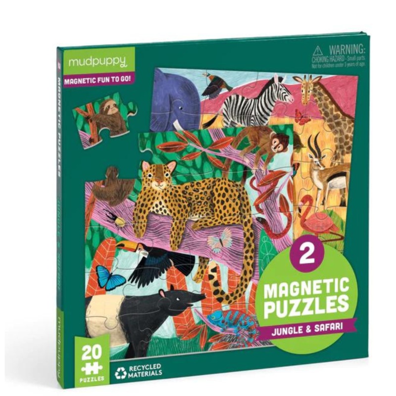 Magnet Puzzle Safari & Jungle(Mudpuppy)