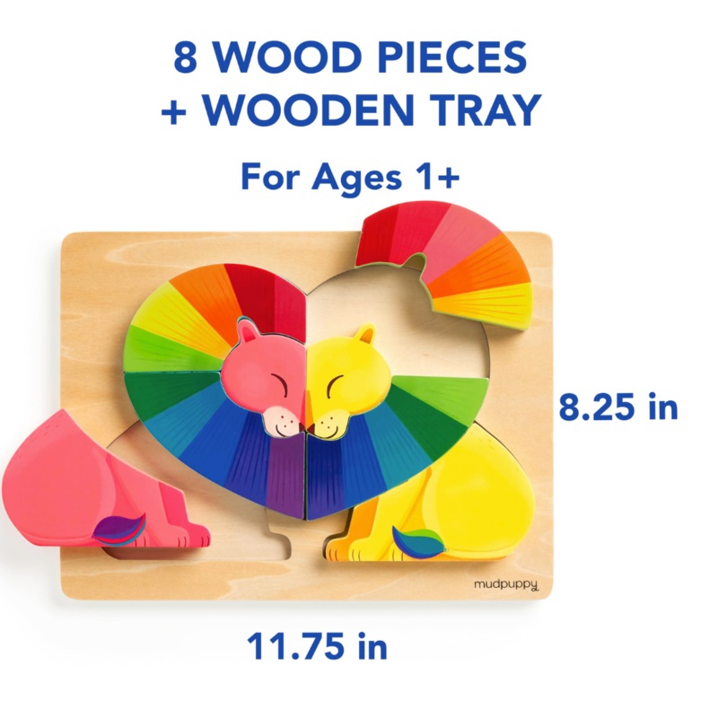 Puzzle Wood Love in the Wild(Mudpuppy)
