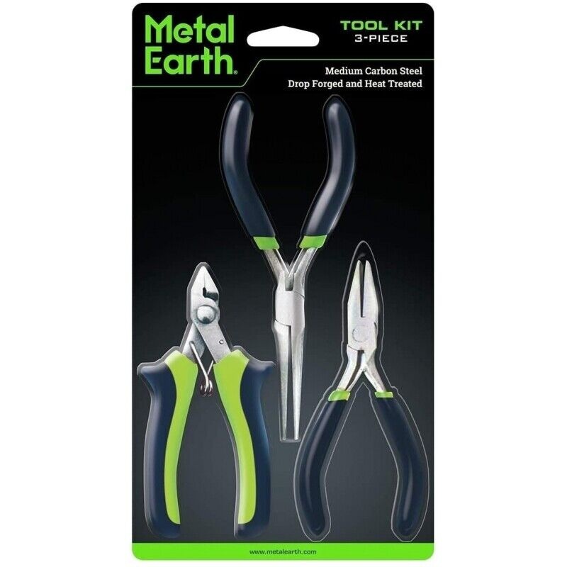 3-Piece Metal Earth Assembly Tool Kit