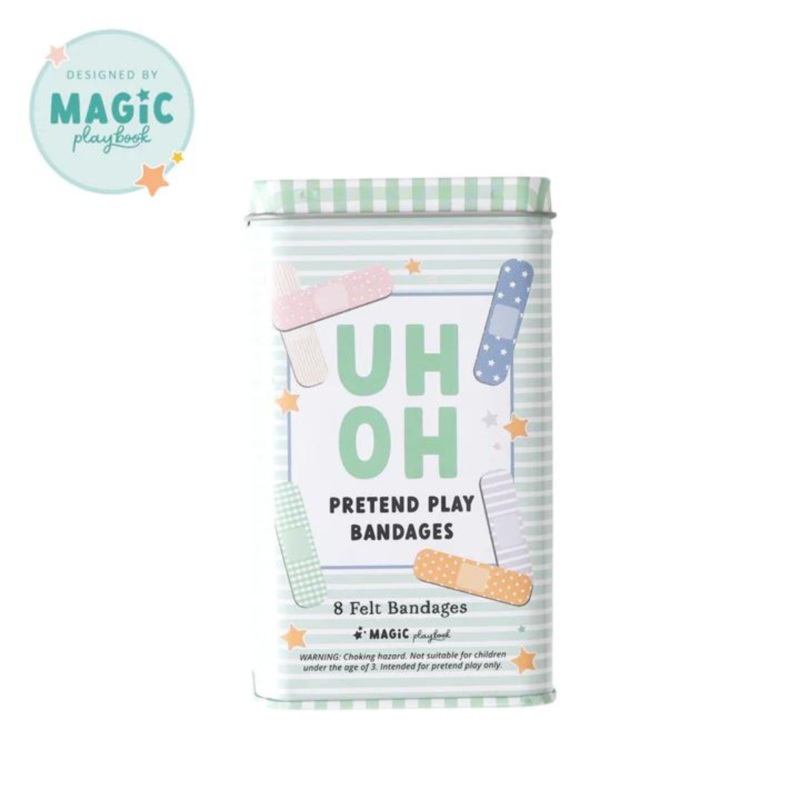 Pretend Play Bandages & Tin