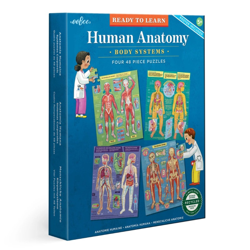 Ready to Learn- Human Anatomy48Pc Set
