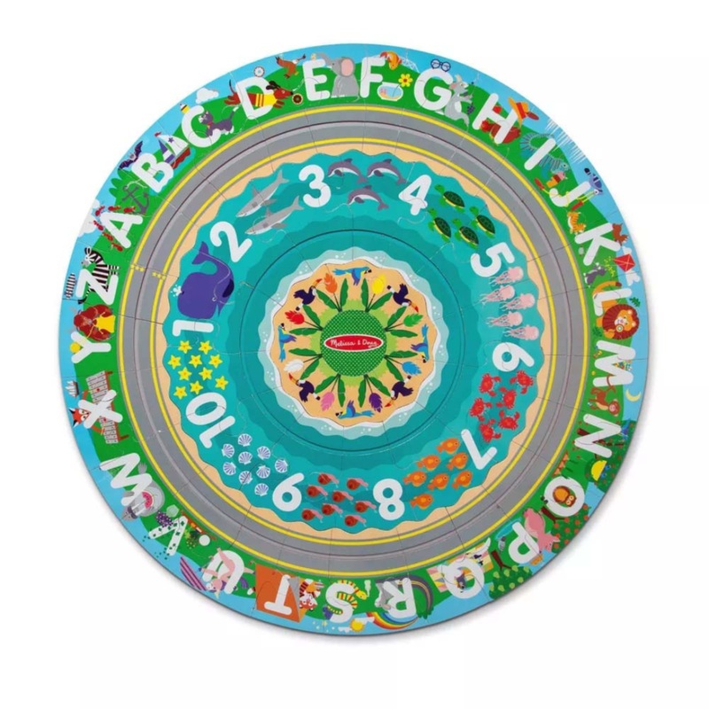 Round the Shore Tracks Floor Puzzle - 48 Pieces