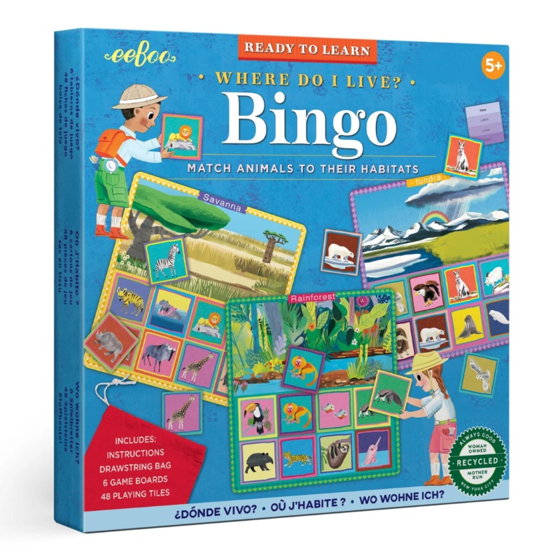 Where Do I Live? Bingo