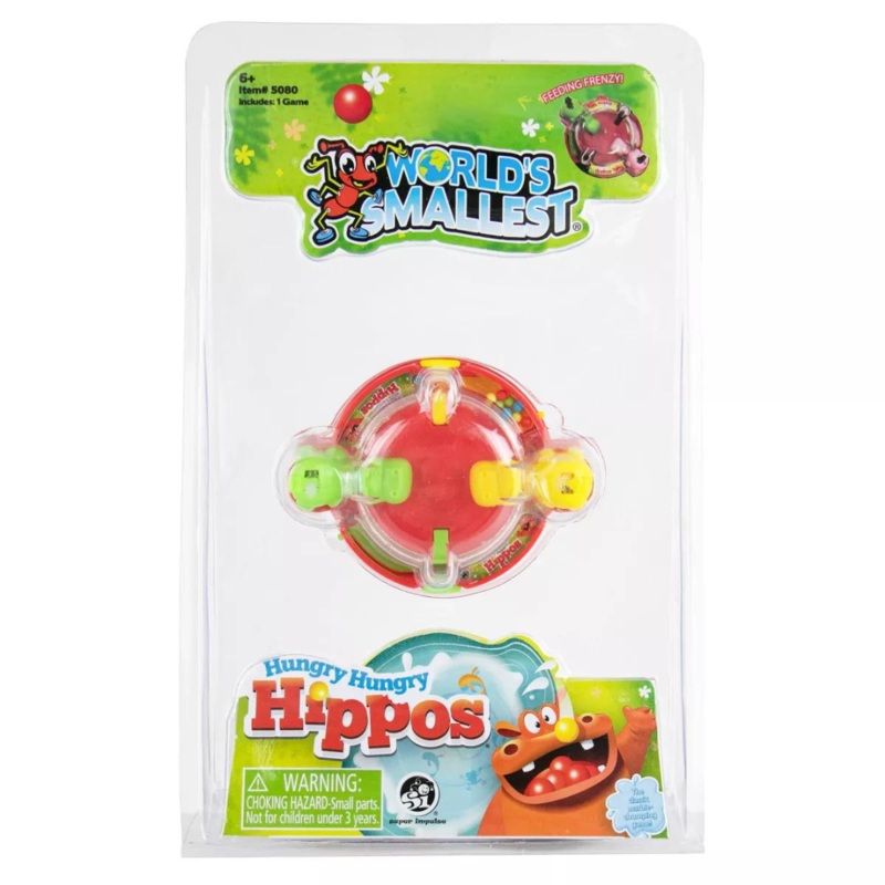 World's Smallest Hungry Hungry Hippos