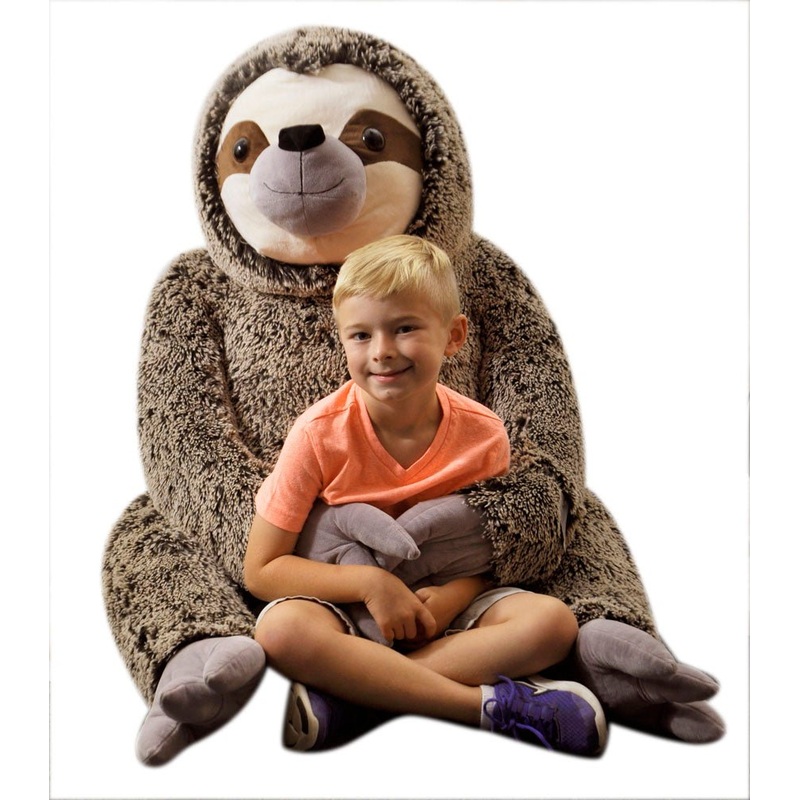 55" Plush Wild Onez Jumbo Sloth