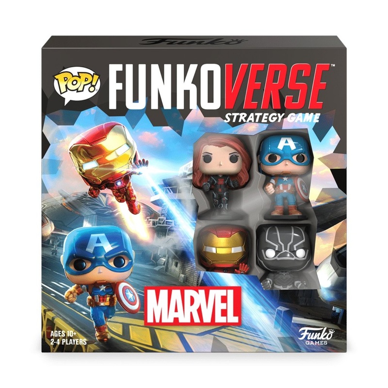 Funkoverse Strategy Game Marvel - 4 Pack