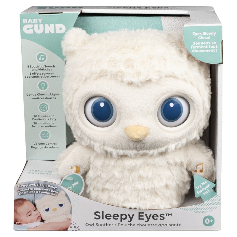GUND Sleepy Eyes Owl Bedtime Soother