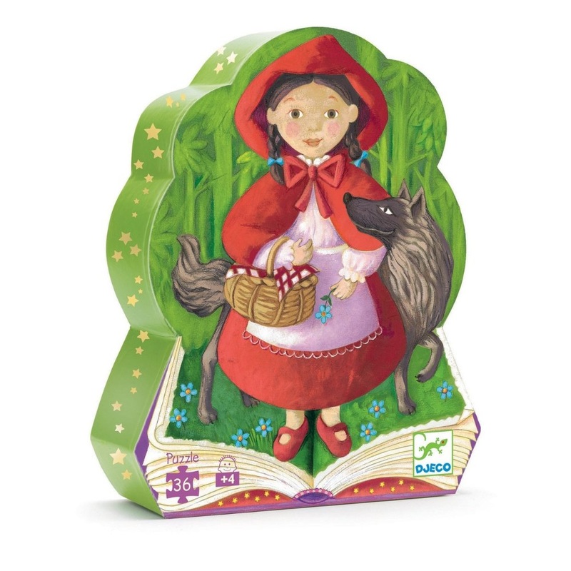 Little Red Riding Hood 36pc Silhouette Jigsaw Puzzle