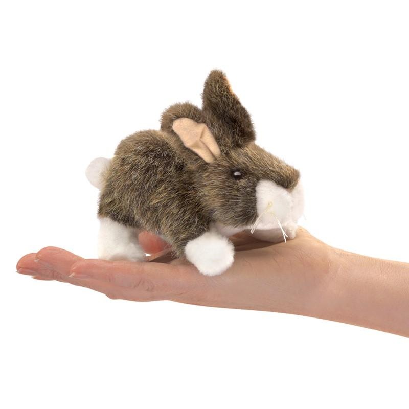 Mini Cottontail Rabbit Puppet