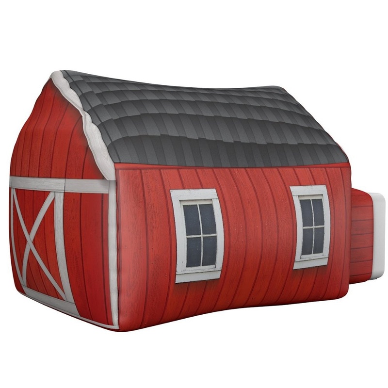 Red Farmer's Barn Fort