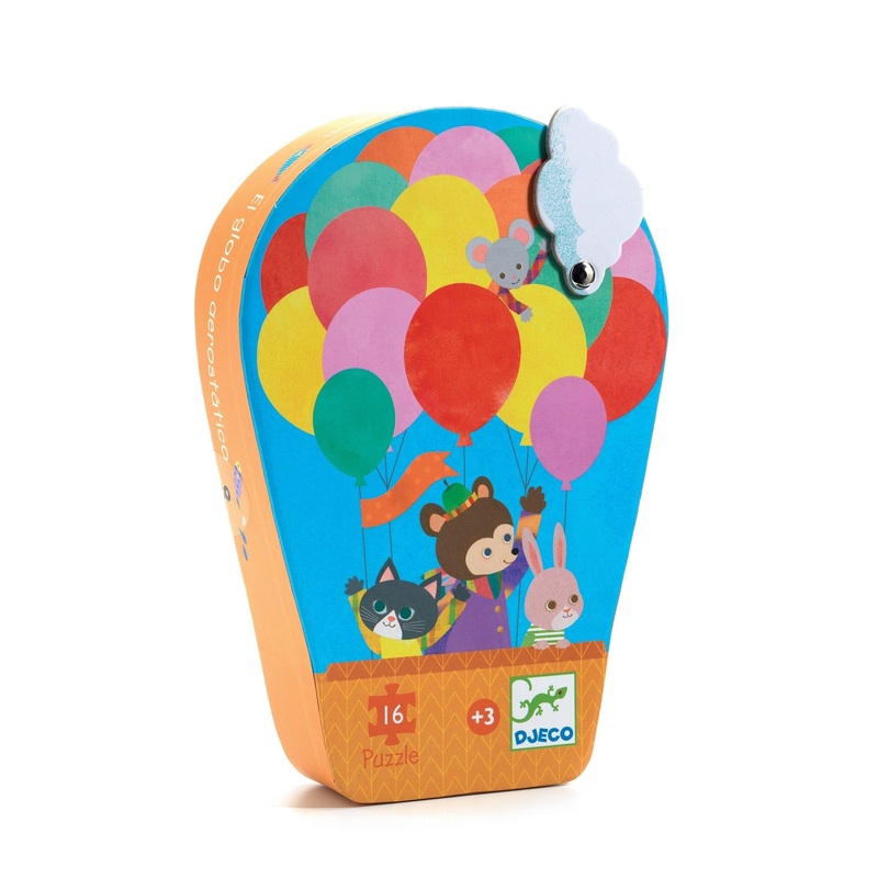 The Hot Air Balloon 16pc Silhouette Jigsaw Puzzle