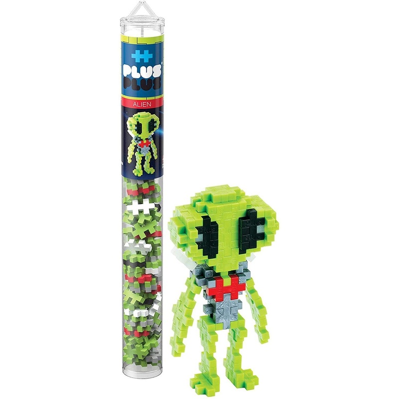 70 pc Plus-Plus Alien Tube