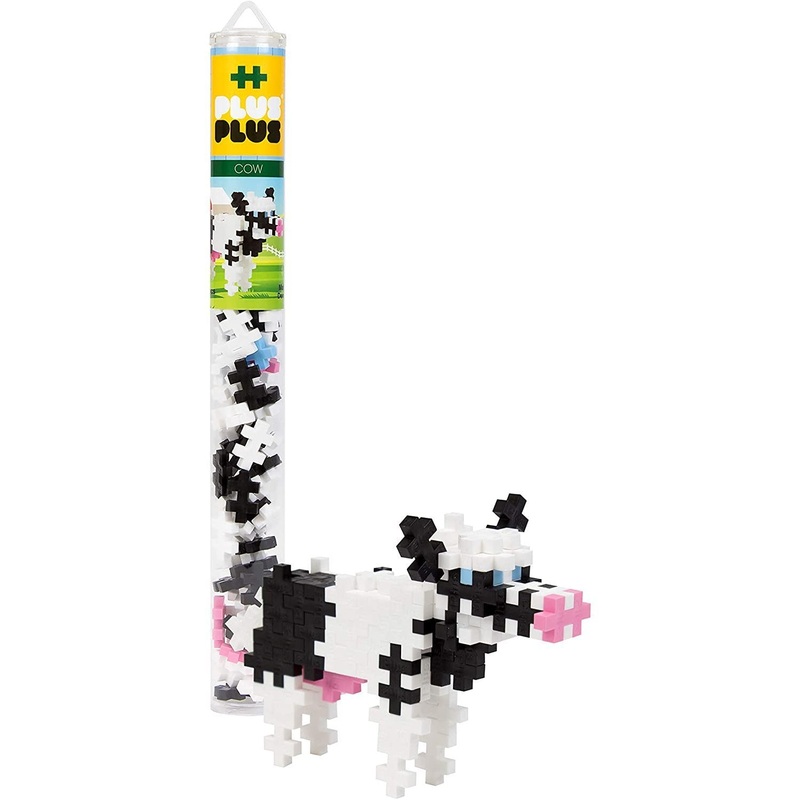 70 pc Plus-Plus Cow Tube
