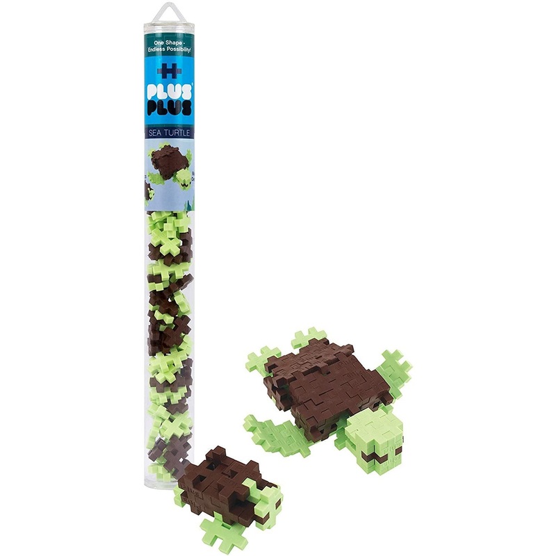 70 pc Plus-Plus Sea Turtle Tube