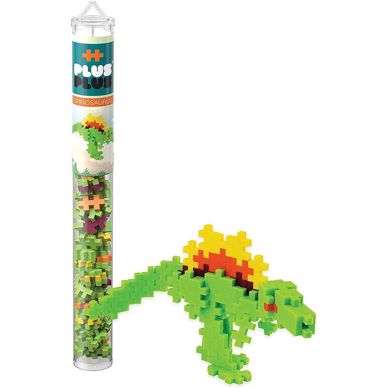 70 pc Plus-Plus Spinosaurus Tube