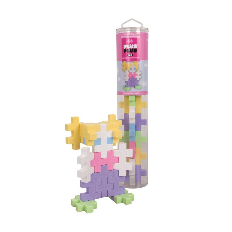 15 pc Plus-Plus BIG Pastel Tube