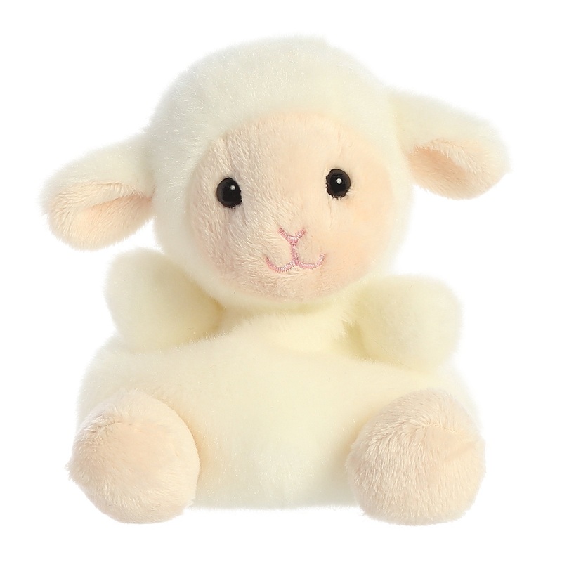5" Palm Pals- Woolly Lamb