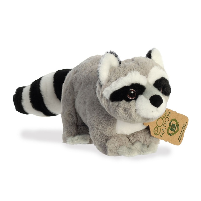 9.5" Eco Nation Raccoon