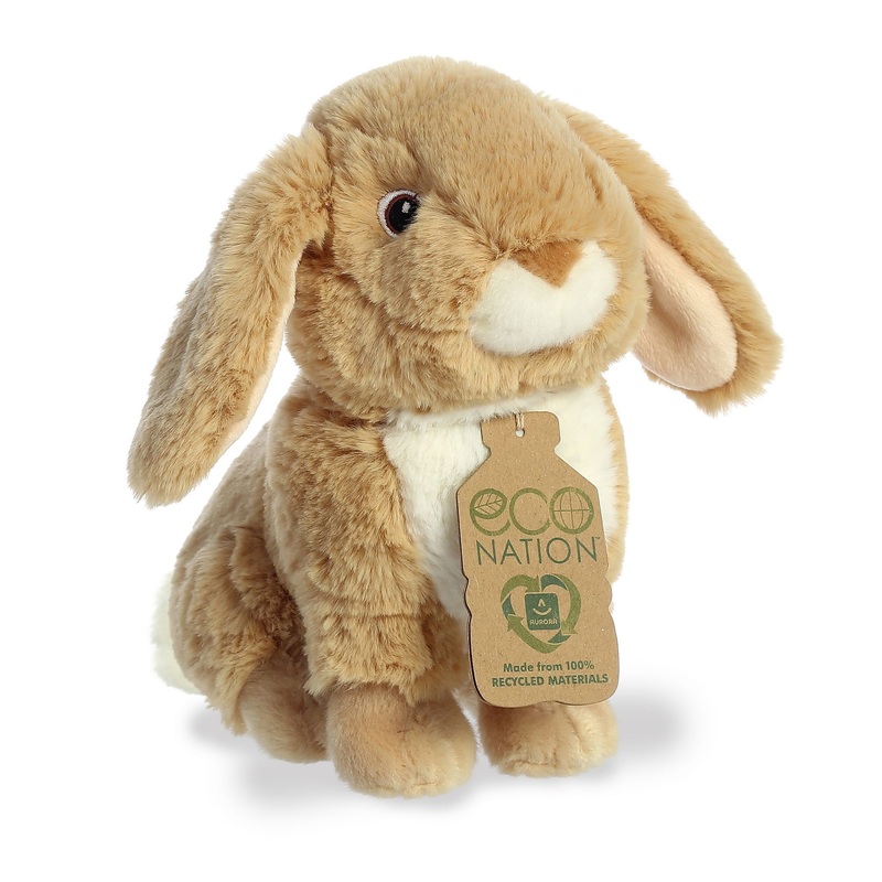 9" Eco Nation Lop-Eared Rabbit