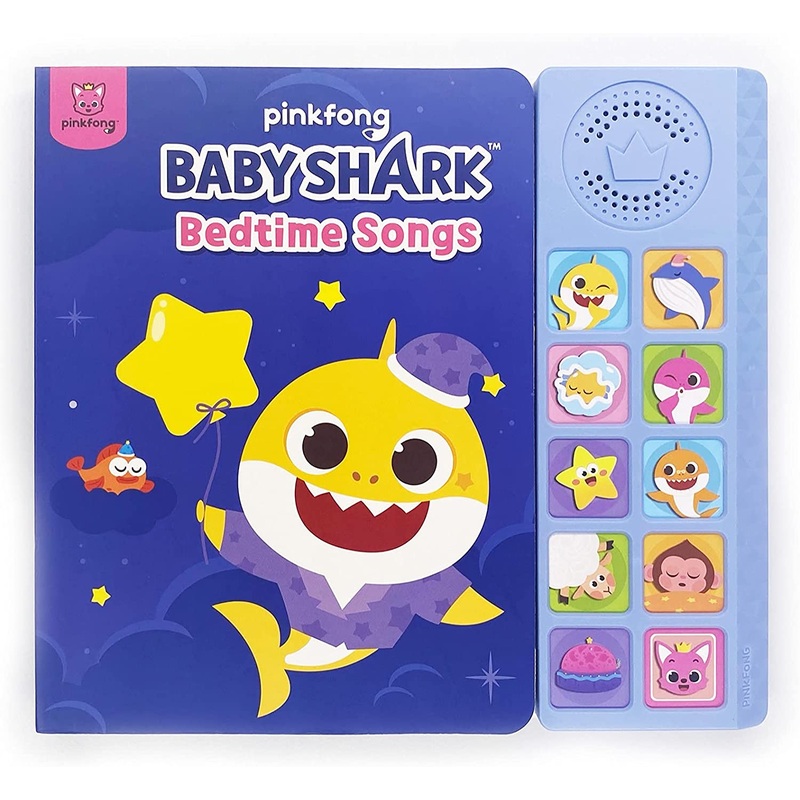 Pinkfong Baby Shark Bedtime Songs Sound Book