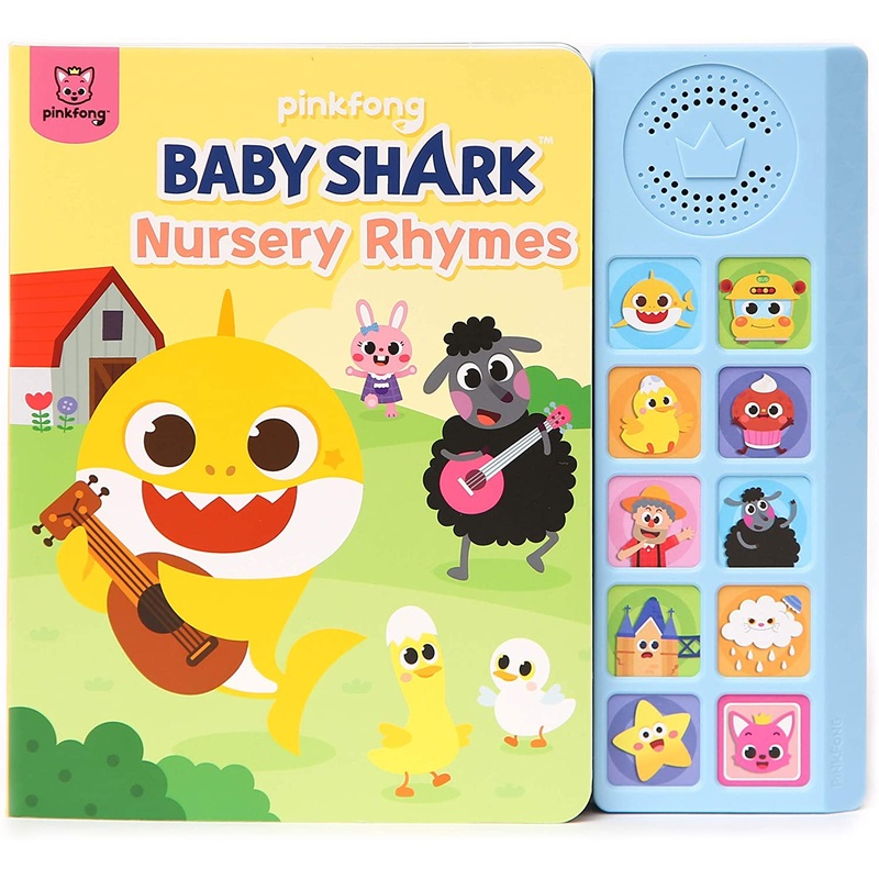 Pinkfong Baby Shark Nursery Rhymes Sound Book