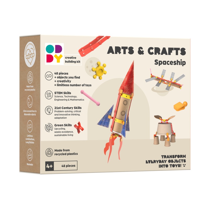 Oddy Arts and Crafts Spaceship Building Kit
