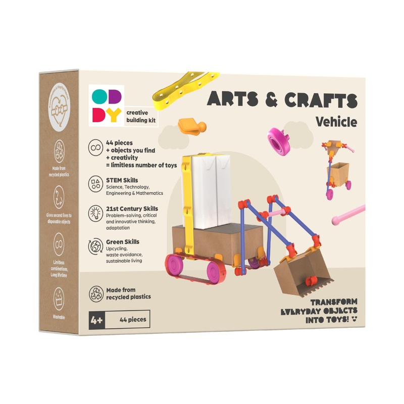 Oddy Arts and Crafts Vehicle Building Kit